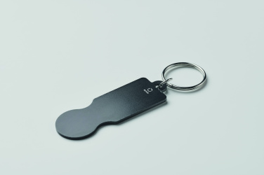 Logotrade advertising product image of: Key ring with trolley token