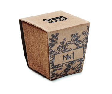 Logo trade promotional gift photo of: Mint seeds growing kit