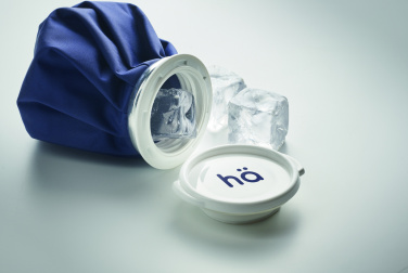 Logo trade corporate gifts image of: Reusable polyester ice pack