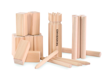 Logotrade promotional item picture of: Pinewood outdoor throwing game