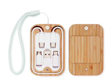 Logotrade business gifts photo of: 15W wireless charger in bamboo