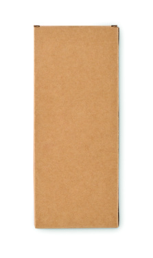 Logo trade promotional products picture of: 4 reusable glass straws