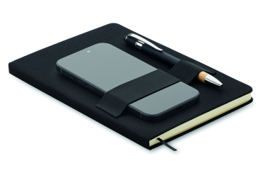 Logotrade promotional item image of: A5 RPET notebook with pen