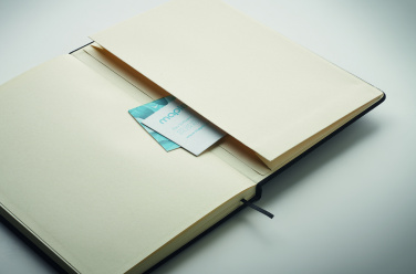 Logo trade promotional item photo of: A5 RPET notebook with pen