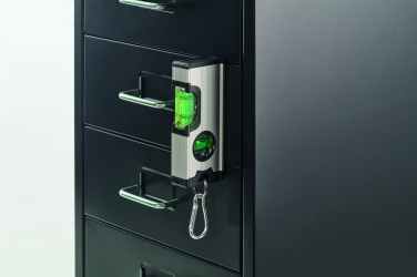 Logo trade promotional item photo of: Mini magnetic aluminium level