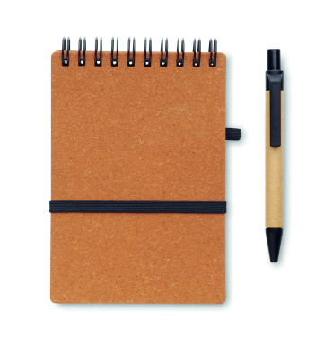 Logotrade business gifts photo of: Recycled notebook with ball pen
