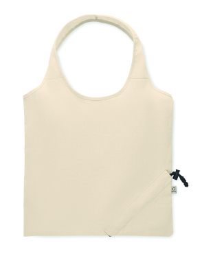 Logo trade advertising product photo of: Foldable shopping bag 140 gr/m²