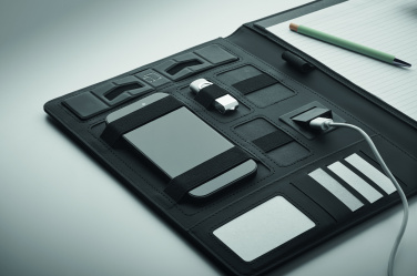 Logotrade business gifts photo of: A4 folder and wireless charger