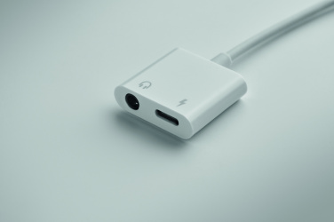 Logo trade promotional giveaway photo of: ABS jack audio splitter type C