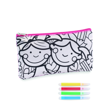 Logotrade advertising products photo of: Pencil case with markers