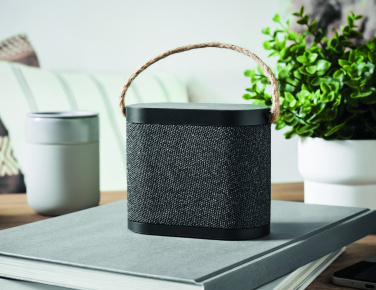 Logo trade promotional merchandise photo of: 15W wireless charger speaker