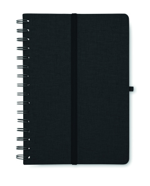 Logotrade promotional giveaway image of: A5 notebook with phone holder