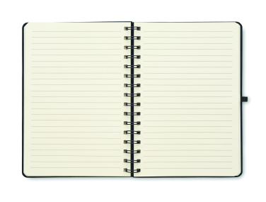 Logo trade corporate gifts picture of: A5 notebook with phone holder