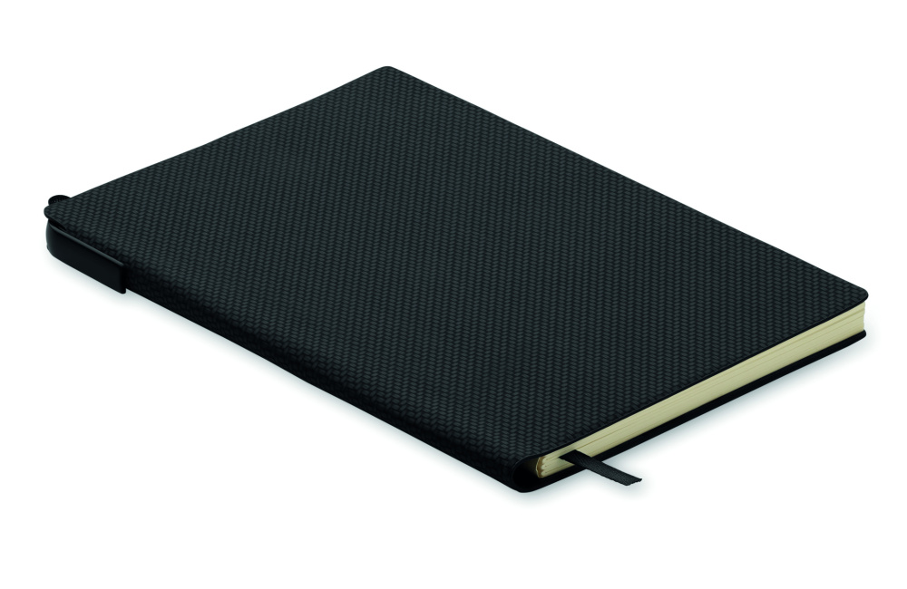 Logo trade promotional merchandise image of: A5 PU notebook with pen