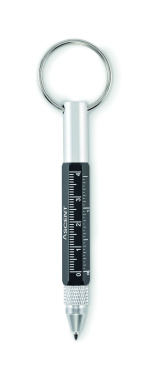 Logotrade promotional item image of: Key ring with twist action pen