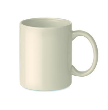 Logo trade promotional items image of: Coloured ceramic mug 300ml