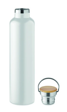 Logo trade business gifts image of: Double wall flask 1L