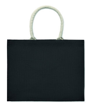 Logotrade promotional giveaway image of: Jute bag with cotton handle