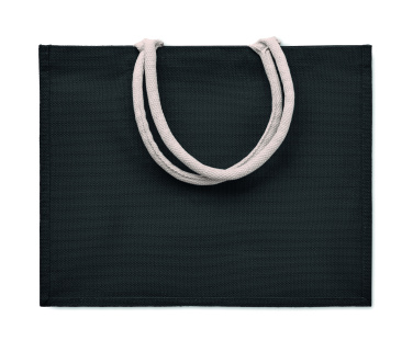 Logotrade corporate gift image of: Jute bag with cotton handle