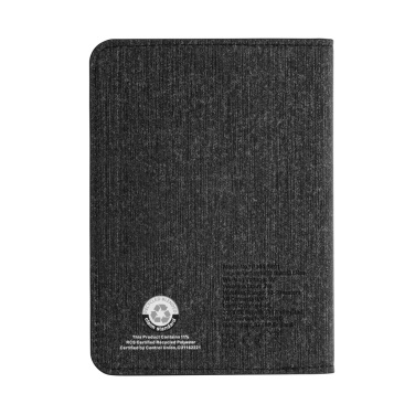 Logo trade corporate gifts image of: Trackmate RCS rpolyester passport holder worldwide locating