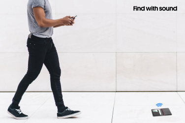 Logotrade advertising products photo of: Trackmate RCS rpolyester passport holder worldwide locating