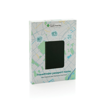 Logo trade advertising products picture of: Trackmate RCS rpolyester passport holder worldwide locating