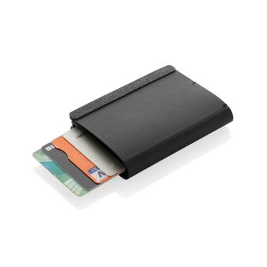 Logo trade promotional gifts picture of: Seekcard RCS rpolyester card wallet with worldwide locating
