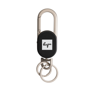 Logo trade promotional product photo of: Keyfinder keychain with worldwide locating and USB C