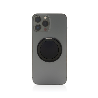 Logo trade promotional item photo of: Terra Magnetic RCS rplastic magnetic phone holder with ring