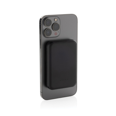Logotrade promotional product picture of: Stellar RCS recycled plastic 5000 mah 5W magnetic powerbank