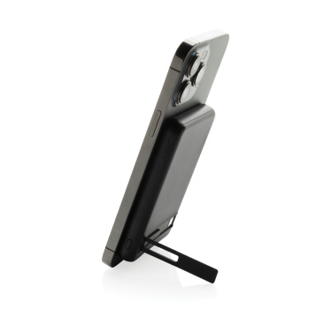 Logotrade promotional item picture of: Zen RCS rplastic 5000 mah 5W magnetic bamboo powerbank