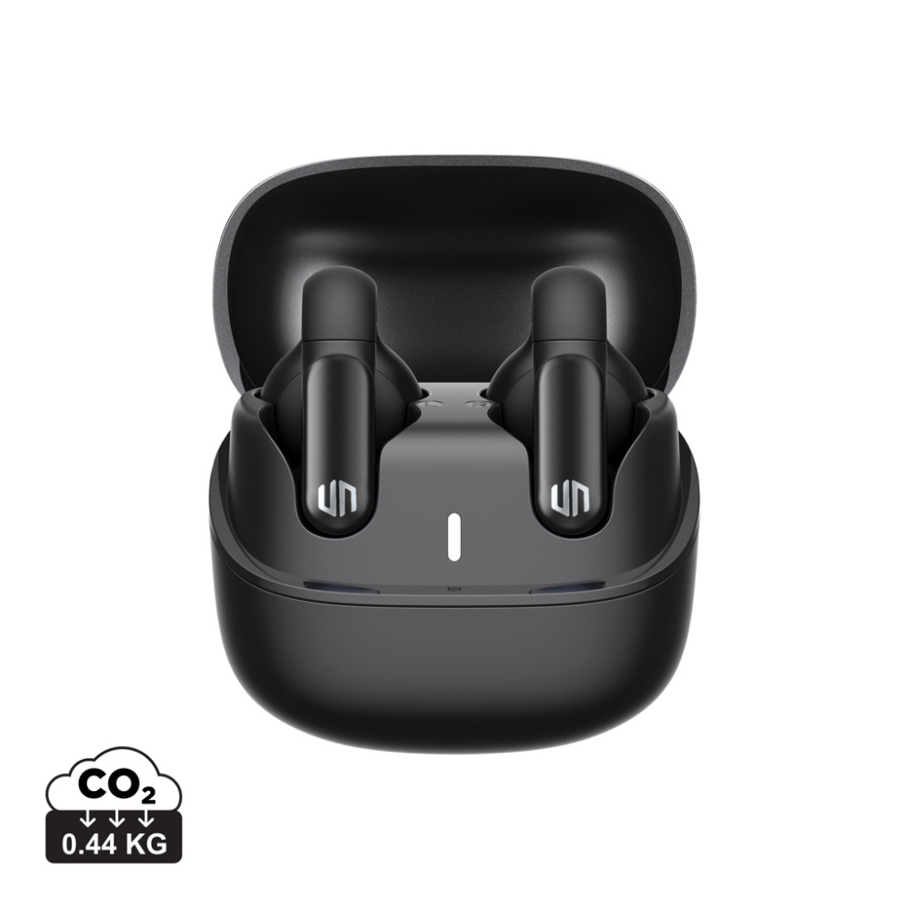 Logotrade promotional giveaways photo of: Urban Vitamin Long Beach ENC rplastic wireless earbuds