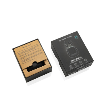 Logotrade promotional gift image of: Urban Vitamin Long Beach ENC rplastic wireless earbuds