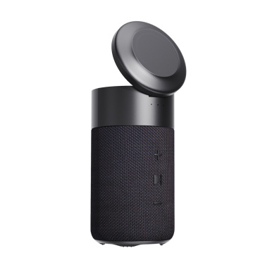 Logo trade business gift photo of: Urban Vitamin Anaheim RCS recycled 10W speaker 15W charger