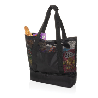 Logo trade promotional giveaways image of: Iqlo Aware™ RPET 2-in-1 cooler tote