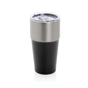 Logo trade promotional products image of: Fluid RCS certified recycled steel tumbler 500ml