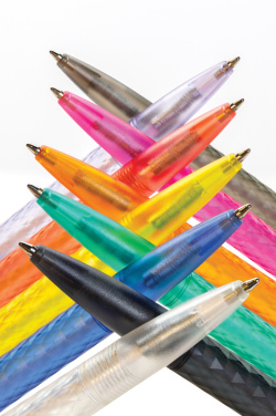 Logotrade business gift image of: X3 GRS recycled PC plastic pen frosted