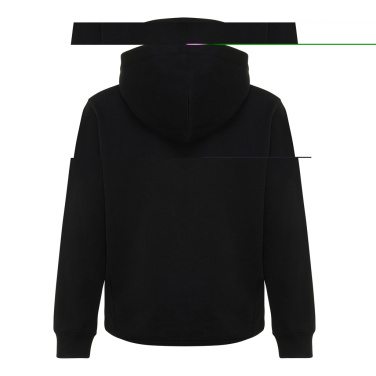 Logotrade promotional merchandise photo of: Iqoniq Yengo kids recycled cotton hoodie with sidepockets