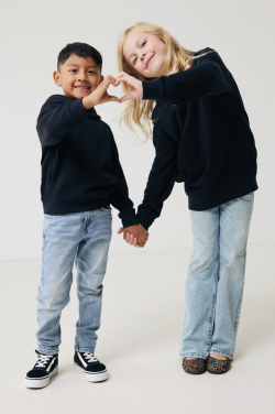 Logo trade promotional items picture of: Iqoniq Yengo kids recycled cotton hoodie with sidepockets