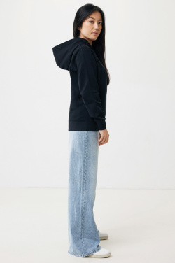 Logo trade promotional giveaway photo of: Iqoniq Yengo recycled cotton hoodie with sidepockets