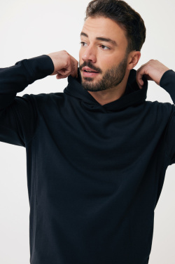 Logo trade advertising products picture of: Iqoniq Yengo recycled cotton hoodie with sidepockets