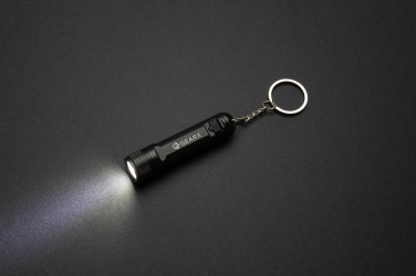 Logo trade promotional merchandise picture of: Gear X rechargeable ultra bright keychain torch