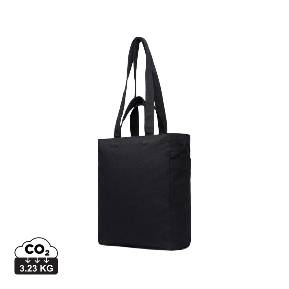 Logotrade promotional gift image of: VINGA Hilo AWARE™ recycled canvas zip tote