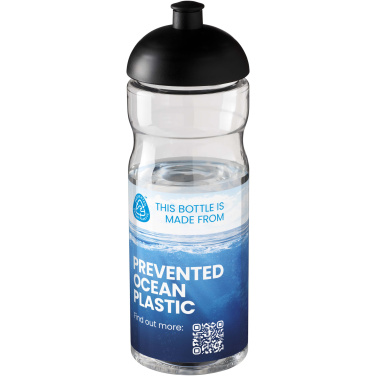 Logo trade promotional item photo of: H2O Active® Eco Base 650 ml dome lid sport bottle