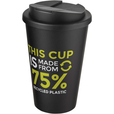 Logotrade corporate gifts photo of: Americano® Eco 350 ml recycled tumbler with spill-proof lid