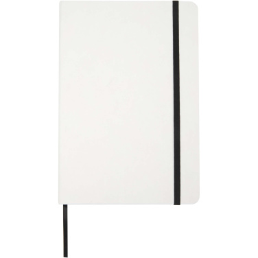 Logo trade promotional giveaways picture of: Holm A5 stone paper hard cover notebook with lined pages