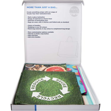 Logotrade promotional giveaways photo of: Laminated totes sample box