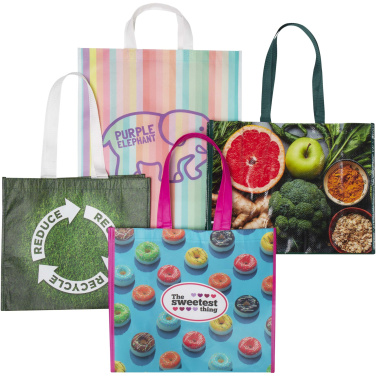 Logo trade promotional products picture of: Laminated totes sample box