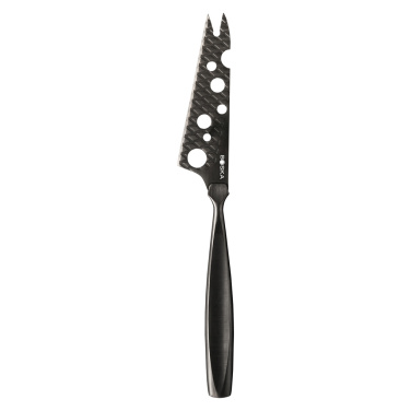 Logo trade business gift photo of: BOSKA Cheese Knife Set Monaco+ Black