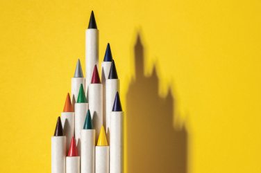 Logo trade promotional merchandise photo of: Micki GRS infinity 12pc coloring pencil set